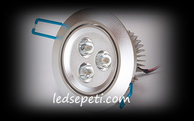 POWER 3 LEDLİ SPOT